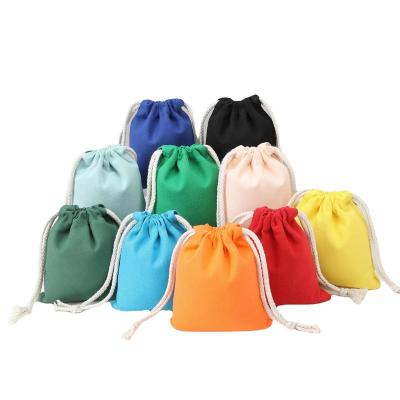 China Custom Drawstring Cotton Drawstring Drawstring Bucket Cosmetic Carry Bag for sale