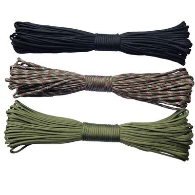 China Durable 31M Paracord 480 Paracord Parachute Cord Lanyard Rope Mil Spec Type III Climbing Survival 9 Strand Camping Paracord for sale