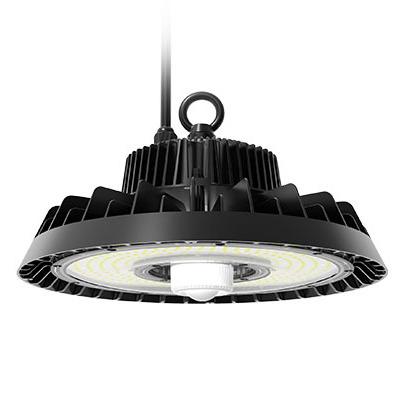 China Warehouse Competitive High Bay Light 150w High Bay LED Light UFO Type With Pulggale Motion Sensor for sale