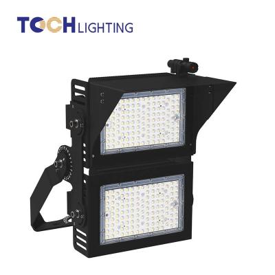 China Sports Stadiums Soccer Ball Throw Training Flood Light Led Stadium Lighting 1000W 1500W High PF Step Up 10kv Protection 5 Years Warranty for sale