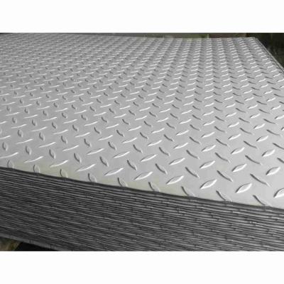 China Factory Price 4Mm 6Mm Teardrop Mild Steel A36 Carbon Steel Sheet Chequered Ms Steel Plate Customization for sale