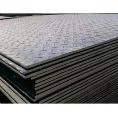 China Hot Sell Carbon Steel Tear Drop Chequered S275Jr Ss400 A36 Q235 Checkered Steel Plate Diamond Plate Customization for sale