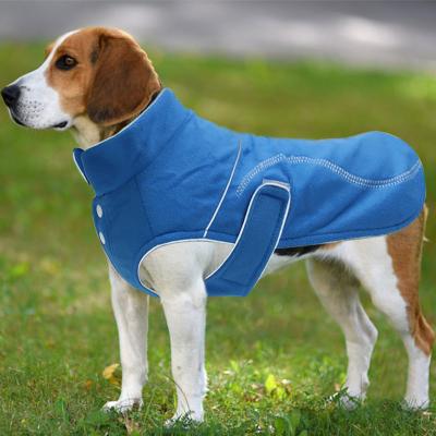 China Viable Warm Fleece Dog Jacket, Factory Price Winter Pet Coat Clothes For Small Large Dog, High Quality Soft Reflective for sale