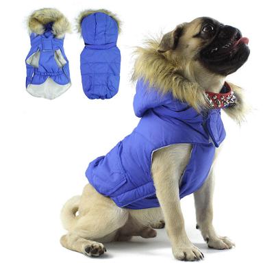 China Pet Viable Winter Fashion Warm Coat With New Design 2022 New Design Dogs Wear Jacket Small Dog Apparel Hooded Wholesale Pet Clothes for sale