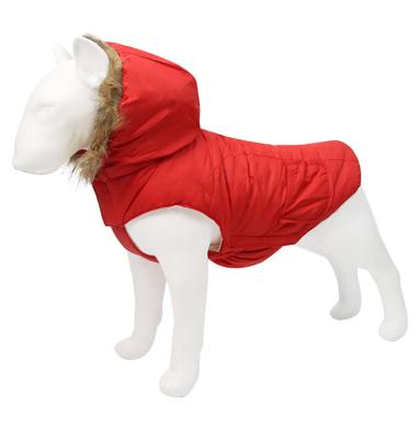 China Viable Dogs Coat Fashion Pet Clothing Wholesale Designer Pet Clothes Comfortable Warm Wintercoat Small Jacket Hooded Pet Clothing for sale