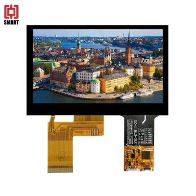 China ZYL 4.3 Inch 800x480 Industrial LCD LED IPS Custom Panel TFT Monitors Display Capacitive Touch Screen 4.3 for sale