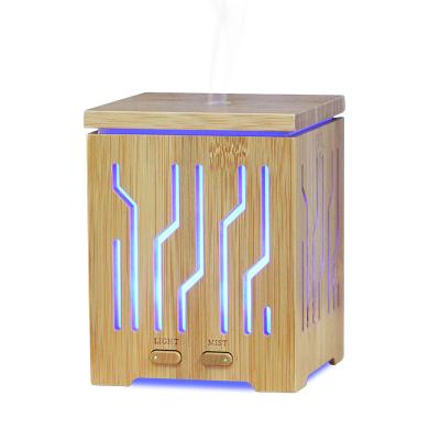 China 2021 New Products Unique Wood Essential Oil Diffuser 200ML Bamboo Aroma Diffuser Eco - Friendly for sale