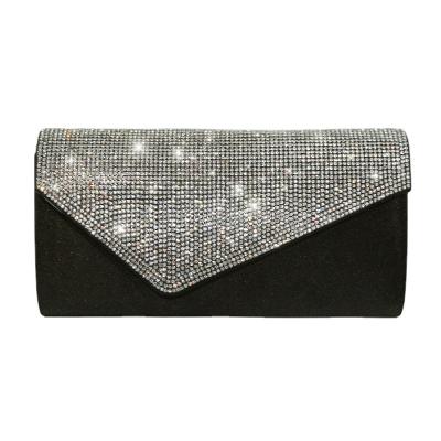 China New Luxury Rhinestone Women's Handbag Mini Bags Banquet Bag Change Cosmetics Storage Evening Clutch Crystal Purse for sale