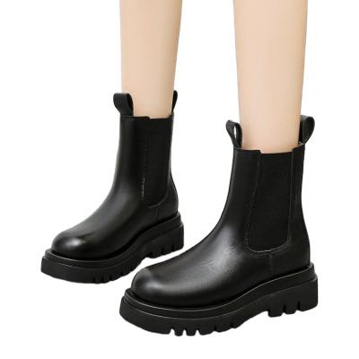 China Waterproof Wholesale Drop Shipping Doc Martens. thick-soled waterproof women's rain boots for sale