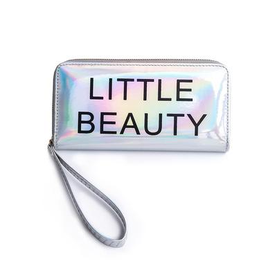 China 2021 New Fashion Waterproof Flexible Laser Women's Hand Wallets for sale