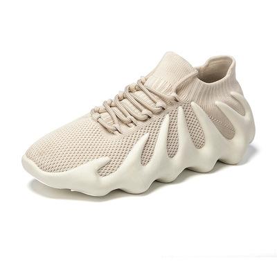 China Luxury Large Size Coconut Shoes Fly Woven Leisure Sports Shoes Flame Shoes for sale