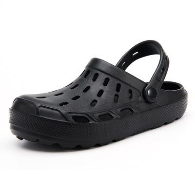 China New style trend summer big EVA men's breathable sandals seaside waterproof soft bottom beach for sale