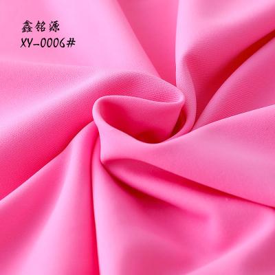 China Nylon Stretch Spandex Fabric 4 Way Stretch Weft Knitting Breathable Half Luster Vent Hole Weight Fabric For Underwear Clothes for sale