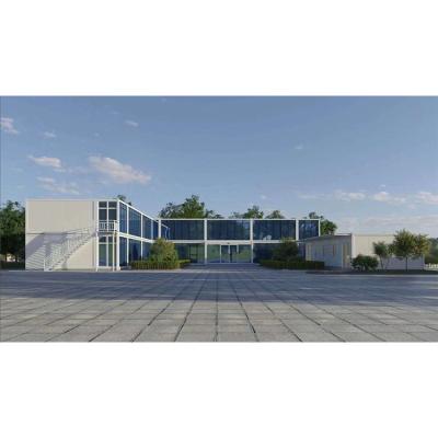 China China Modern Factory Directly Supply Steel Framed Buildings Office Container House for sale