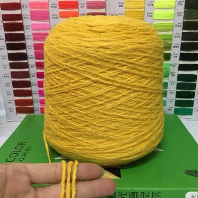 China Factory Wholesale Viable 100% Polyester Woolen Yarn Thick Yarn Knit Bulk Yarn Woolen Yarn for sale