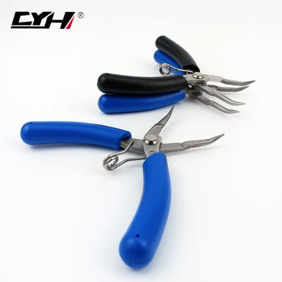 China New Tools Ordinary Hot Selling Pliers 4.6 Inch Mini Stainless Steel Bending Nose Pliers for sale