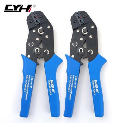 China Crimping CYH SN-01C 28-16 Logo Adjustable Ratcheting Terminal Crimping customized by A.W.G. factory crimping flange for sale