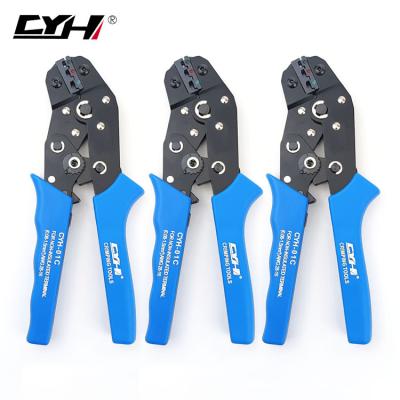 China Crimping CYH SN-01C Tubular Terminal Crimping Tool 7.6 Inch Metal Height Flange Precision Clippers for sale