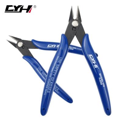 China Factory Hot Sales Custom Ordinary 5 Inch Industrial Grade Cable Side Cutout Pliers for sale