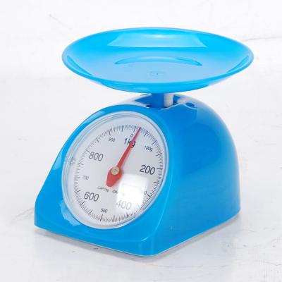 China Weight Measuring Hot Sale Nice Design PP Plastic Mechanical Kitchen Scales With Bowl for sale