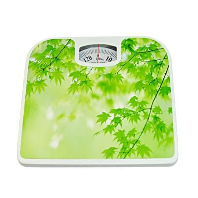 China Bathroom Scales Household 20kg/44lbs Standard Mechanical Personal Body Bathroom Weight Scale for sale