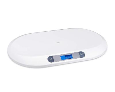 China Digital Electronic Baby Weight Health Care Baby Weigh Scale Infant Measuring Scale in White Case for sale