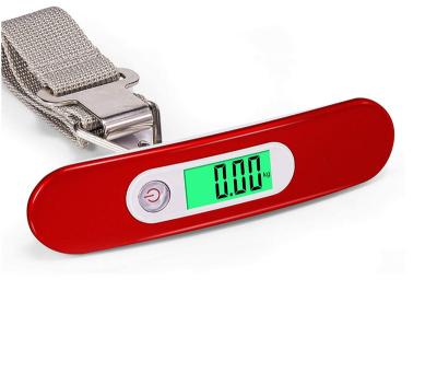 China High Quality Promotion Weight Function 50KG 10G Digital Portable Electronic Travel Fishing Hanging Luggage Weighing Luggage Scale for sale