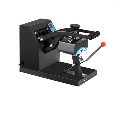 China Popular New small heat press machine heat transfer hat caps machine multi-function hot press label machine spot for sale