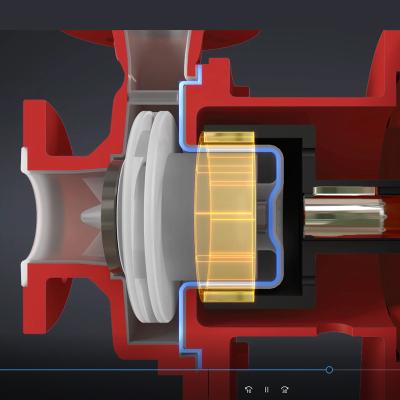 China Magnetic Coupling Centrifugal Pump for Chemicals for sale