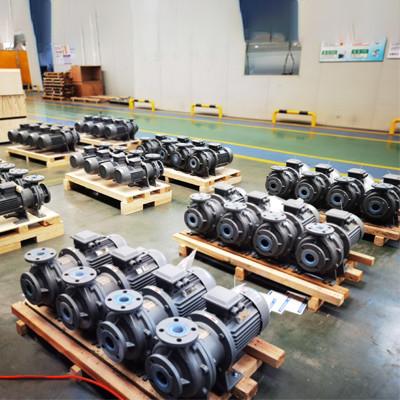 China Lined Mag Drive Centrifugal Pump For Barium Hydroxide for sale