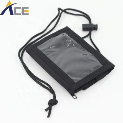 China With Gifted Lanyard Luxury Source Credit ID Clear Wallet Card Holder Tactical Lanyard for sale