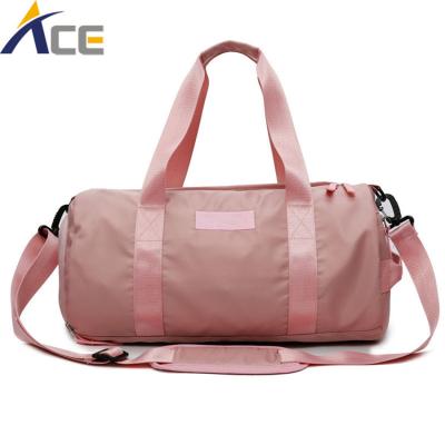 China Multiple Custom Gym Sports Casual Man Women Use Tote Waterproof Fleece Travel Bag for sale