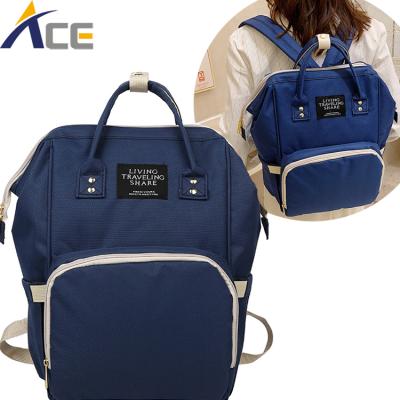 China Wholesale Custom Fashionable Backpack Babies Personalize Diaper Bags 2021 for sale