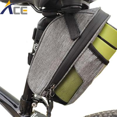 China Custom Multi Use Bicycle Accessories Travel Sport Bottle Holder Saddle Frame Bike Bag for sale