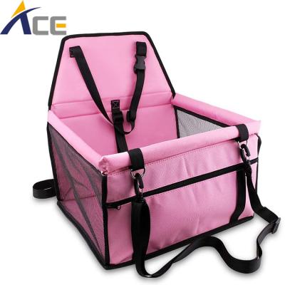 China Breathable Custom Car Seat Safety Straps Buckle Collapsible Designed Support Pet Bag for sale