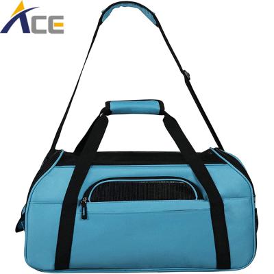 China Breathable Custom Outdoor Travel Airline Approved Convenient Tote Carrier Pet Bag for sale