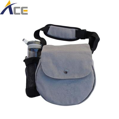 China Multi Use Wholesale Canvas Fits 6-8 Disc Rack Cross - Body Disc Golf Bag For Beginner for sale