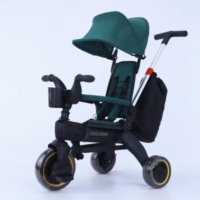 China With lights and music New model fashion baby trike 4in1 /kids gift baby children tricycle /wholesale cheap baby Tricycle kids pedal trike for sale