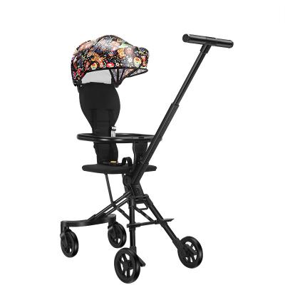 China Easy Folding Portable Baby Stroller 3 in 1 Stroller for Baby Accessories LightWeight Cradle Strollers for Baby and Toddler Mother Kids Trolley Bebek Arabask for sale