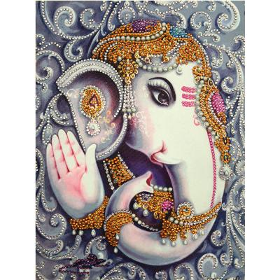 China L8228 Modern Drill Diamond Art Crystal Diamond Painting By Numbers Elephant Diamond Painting for sale