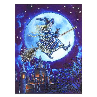 China Modern L-8058 5d Diamond Painting Halloween Crystal Diamond Painting By Numbers Partial Special Formed Diamond Painting for sale