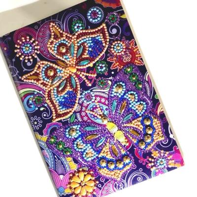 China Factory Supply 5d Notebooks Cartoon LL Special Shaped Drill Crystal Diamond Painting Kits For Gifts Butterfly Embroidery for sale