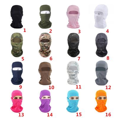 China COMMON Women Gear Outdoor Sports CS Nylon Windproof Head Cap Ski Bicycle Cycling Motorcycle Full Face Mask Balaclava Hats for sale