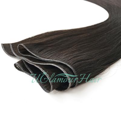 China Genie Hair Weft Cuticle Aligned Premium Seamless Unprocessed Virgin Remy Natural Appearance Hair Bulk for sale