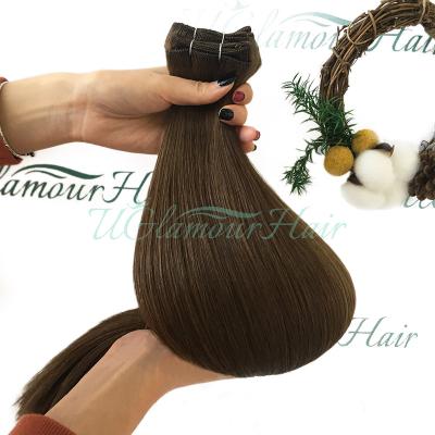 China New Natural Salon Quality Appearance Juki Hair Double Drawn Machine Hair Weft Weft Extensions for sale