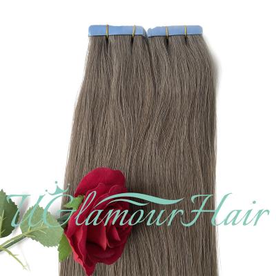 China Salon Natural Double Ended Look Human Remy Injected Injected Skin Weft Tape In Hair 100% Hair Extensions for sale