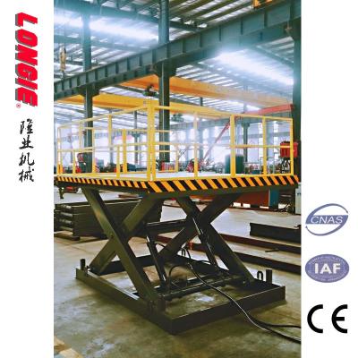 China Hydraulic Stationary Scissor Lift LISJG4.0-1.6 Emergency Drop Valve Imported O-Ring à venda