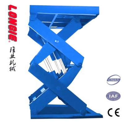 China Hydraulic Stationary Scissor Lift LISJG20-3.6 Explosive Valve Emergency Drop Valve à venda