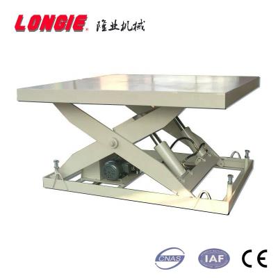 China Hydraulic Stationary Scissor Lift LISJG5.0-1.6 Explosive Emergency Drop Valve for sale