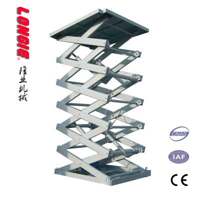 China LISJG2.5-7.0 Hydraulic Stationary Scissor Lift Emergency Drop Valve ISO CE Certification for sale